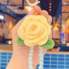 Yellow Rose Bag Charm